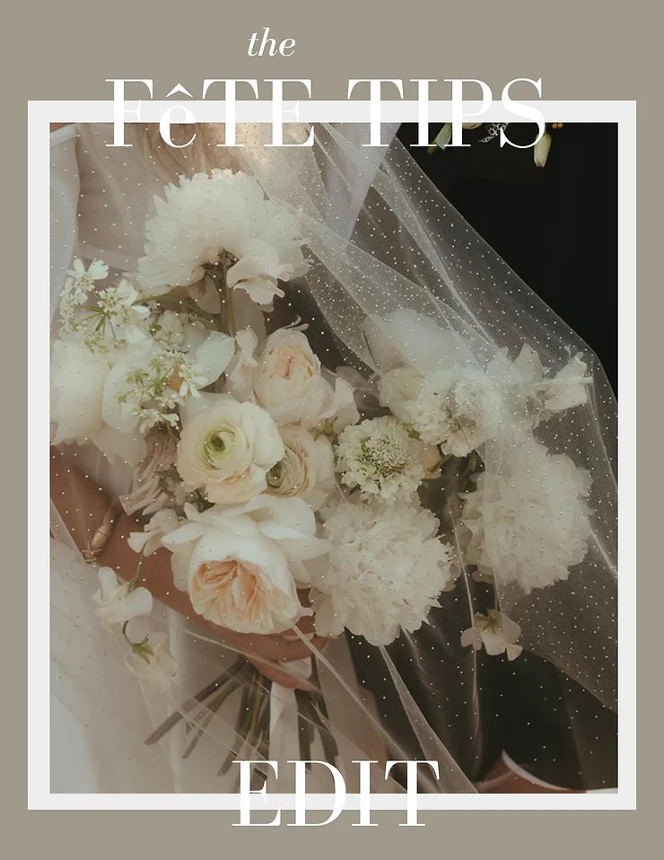 FêTE TIPS - THINGS BRIDES OVERLOOK WHEN PLANNING A WEDDING