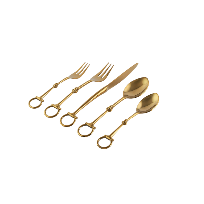Gold Flatware - 5-piece