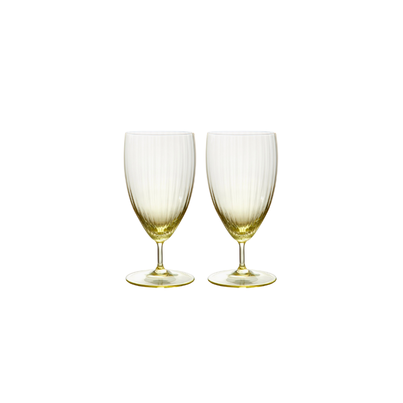 Quinn Everyday Citrine Glasses - Set of 2