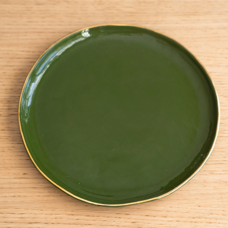 Glazed Procelain Dinner Plate
