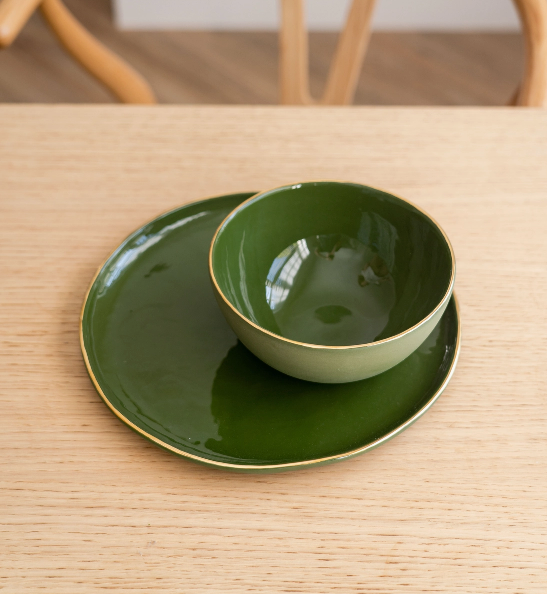 Glazed Porcelain Bowl