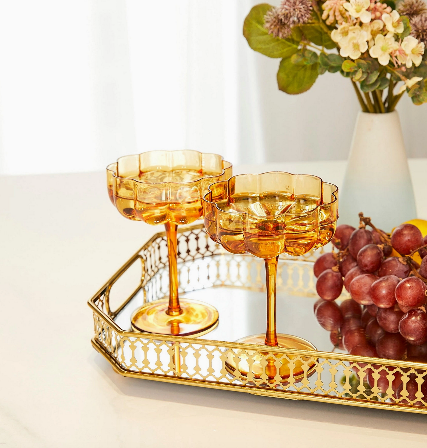 Flower Coups- Set of 2