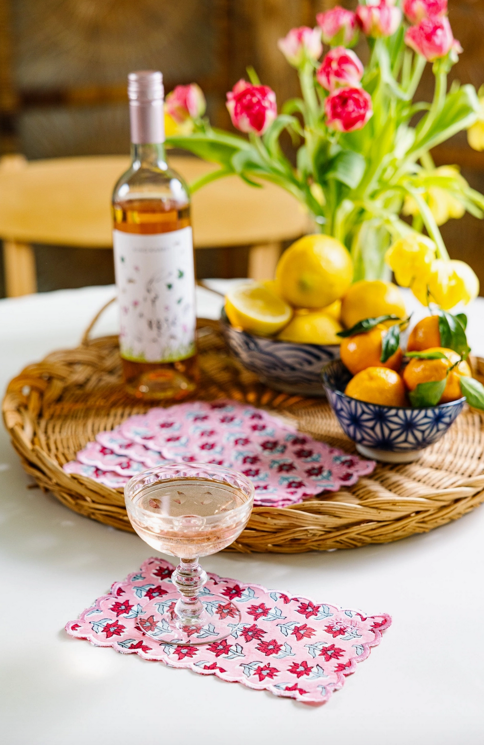 Sabrina Cocktail Napkins - Set of 6