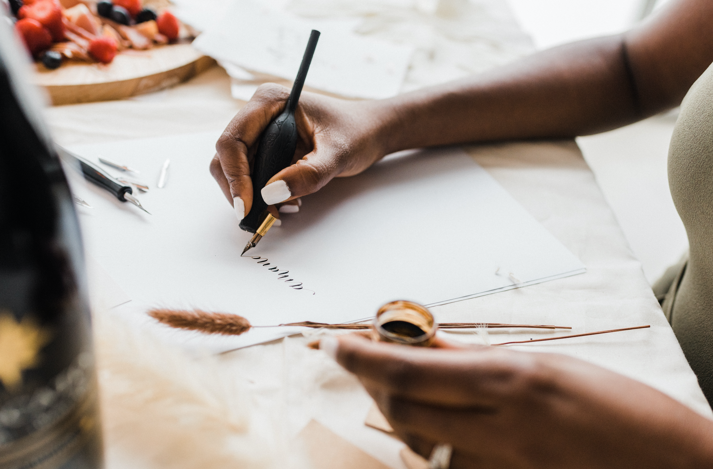 Host Like Margot: Calligraphy Edition