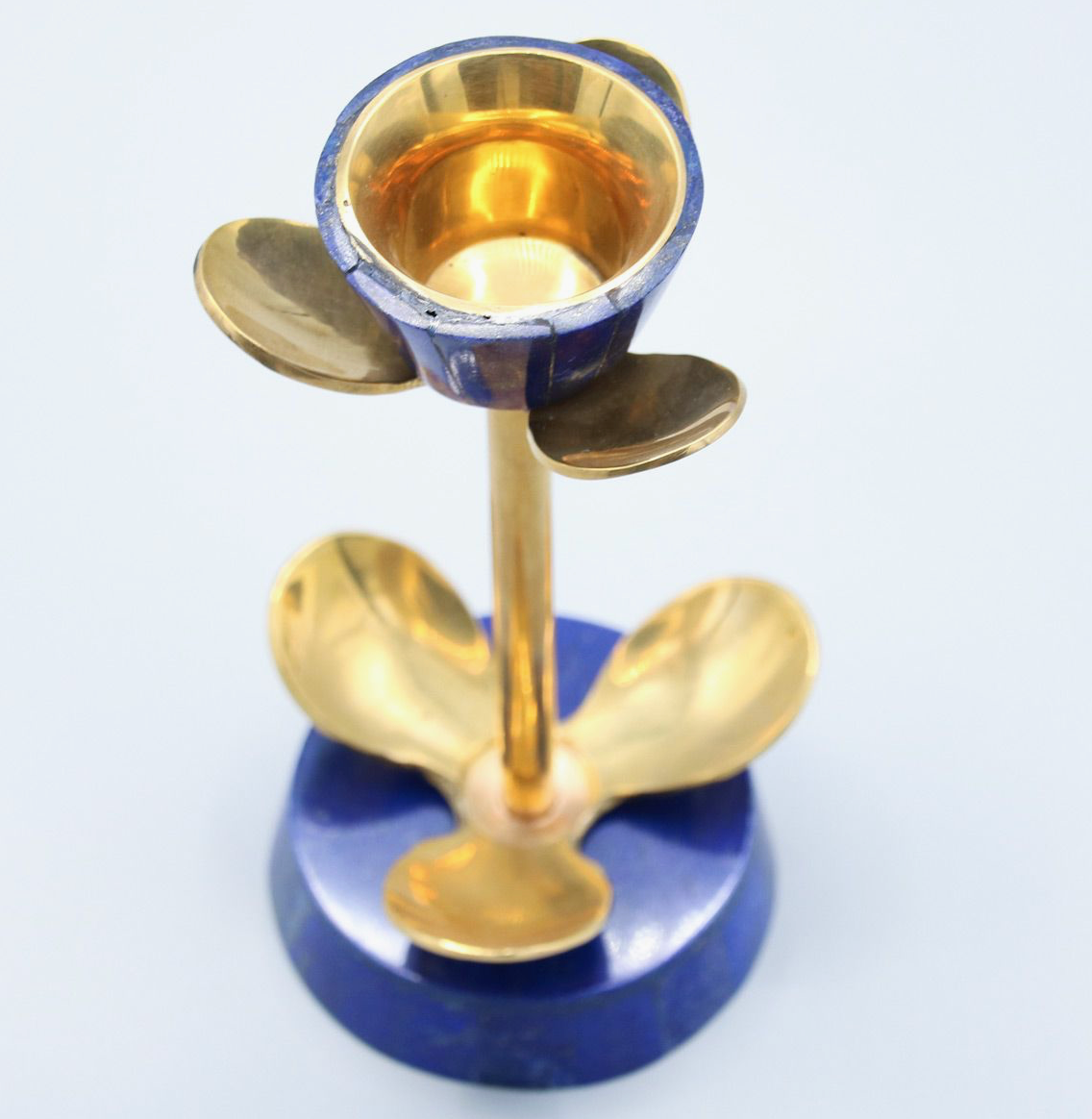 Lapis Candle Holder