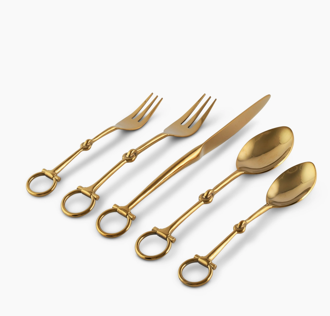 Gold Flatware - 5-piece